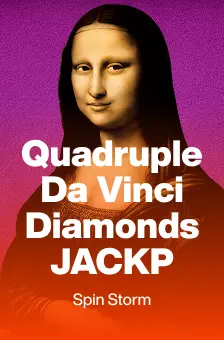 Quadruple Da Vinci Diamonds JACKPOT
